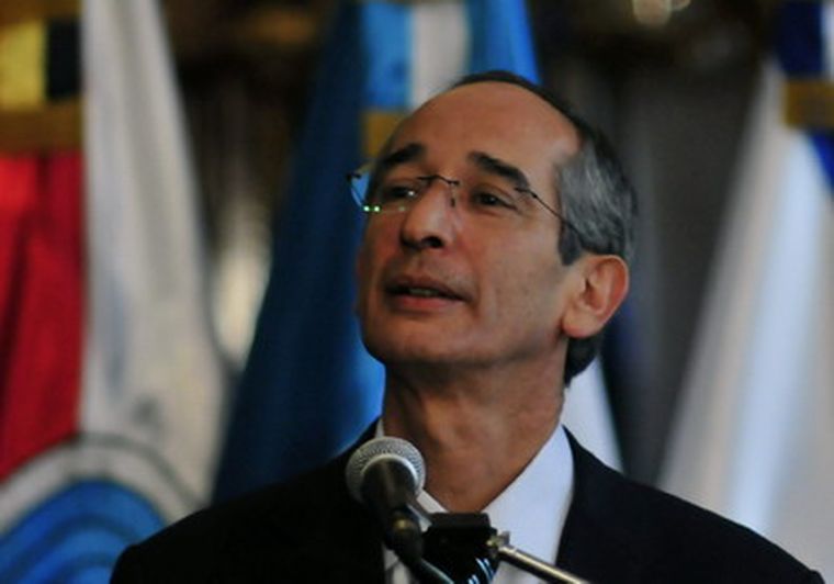 El presidente Colom, acusado de asesinato. Foto: EFE