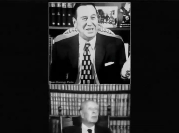 Perón y Borges La pandemia logró lo que parecía imposible.