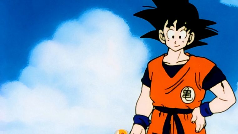 Dragon Ball describe las aventuras de Goku, un guerrero saiyajin, experto en artes marciales.