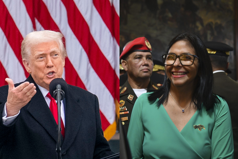 Donald Trump hizo un anuncio clave en medio del horror, y mientras su relación con Delcy Rodríguez es buena. Donald Trump hizo un anuncio clave en medio del horror, y mientras su relación con Delcy Rodríguez es buena.