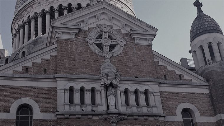 Parte superior de la  de Santa Rosa de Lima, donde puede observarse la base de la cúpula a la que puede accederse con la visita guiada Foto: baiglesias.com