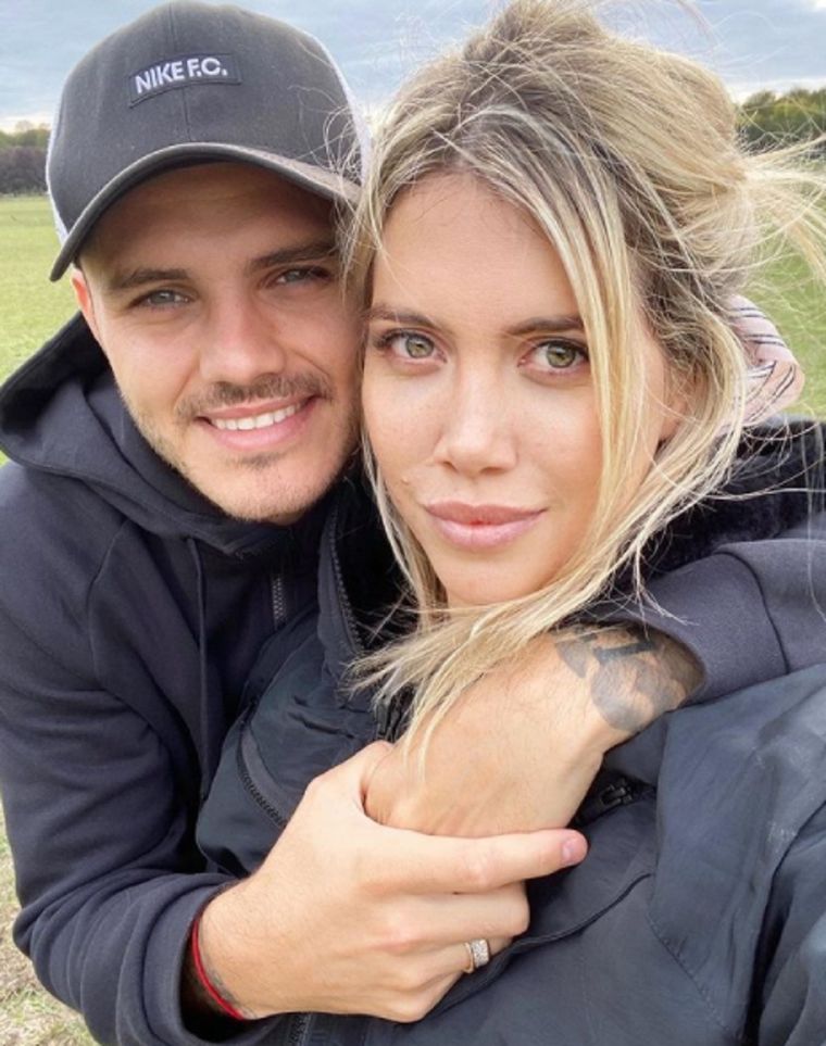 Mauro Icardi y Wanda Nara