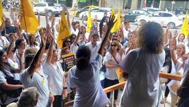 Ampros rechazó la oferta de aumento salarial. Foto: Ampros Ampros rechazó la oferta de aumento salarial. Foto: Ampros