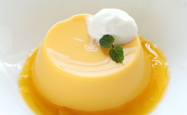 Flan de mango Una receta simple y deliciosa de flan de mango Foto: Shutterstock