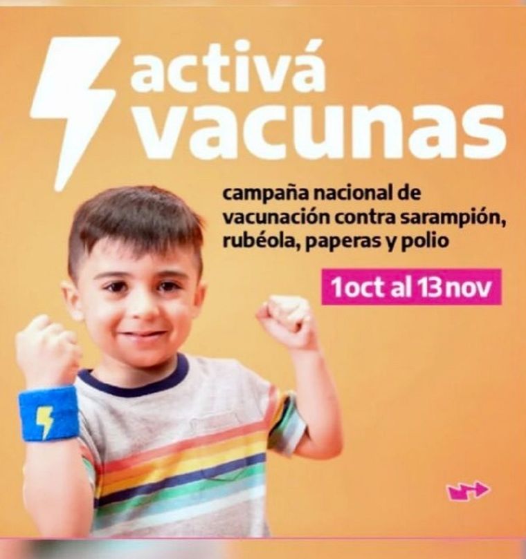 El nene fallecido aparecía en este spot de vacunación