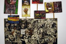 Luis Felipe Noé, “Introducción a la Esperanza”. Museo Nacional de Bellas Artes. Foto: MNBA