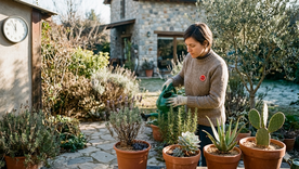 Consejos para regar en invierno. Fuente: IA Gemini. Consejos para regar en invierno. Fuente: IA Gemini.