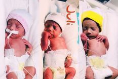 sorpresa en pandemia: nacieron trigemelas en una clinica bonaerense