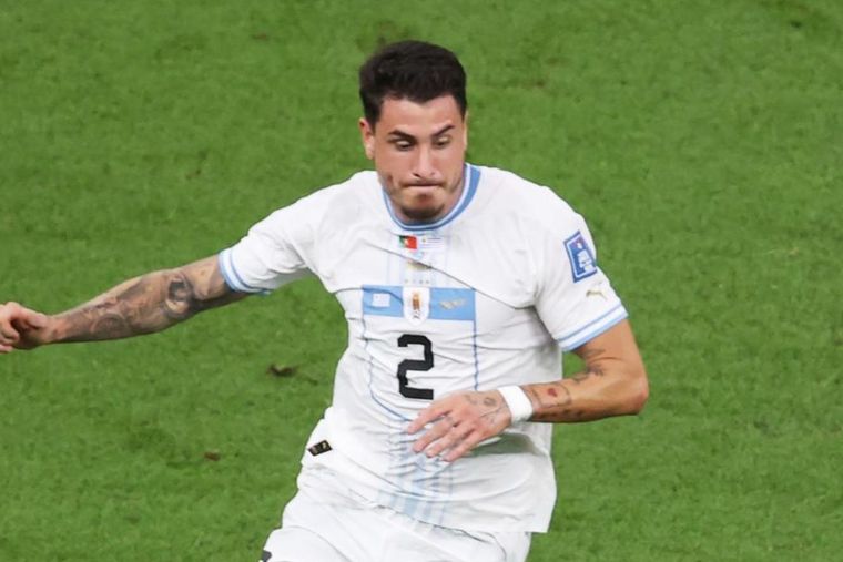 José María Giménez y unas duras frases sobre el planteo de Uruguay ante Portugal. Foto: EFE