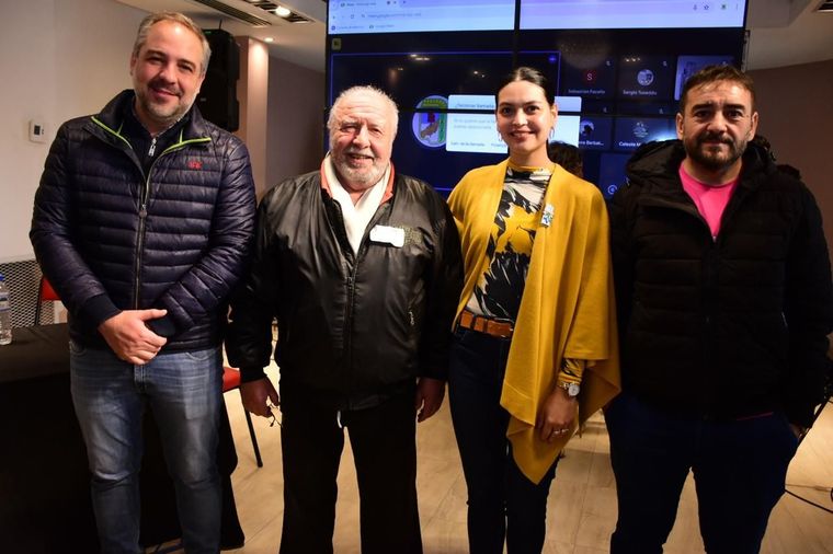 Stevanato, Destéfanis y Ubieta lideraron el Congreso Partidario Foto: Prensa PJ