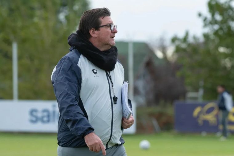 Berti sorprendió en el entrenamiento. Foto: Prensa CSIR