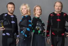 La banda filmó sus actuaciones con trajes de captura de movimiento, lo que permitió a los avatares digitales imitarlos. Foto: BAILLIE WALSH La banda filmó sus actuaciones con trajes de captura de movimiento, lo que permitió a los avatares digitales imitarlos. Foto: BAILLIE WALSH