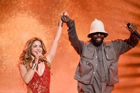 Skakira deslumbró en su presentación. Foto: Archivo