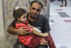 Gaza vive el espanto bajo las constantes bombas de Israel. Foto: Dpa.