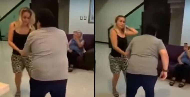 El bochornoso video de Diego Maradona bajándose los pantalones que se viralizó en estas horas.