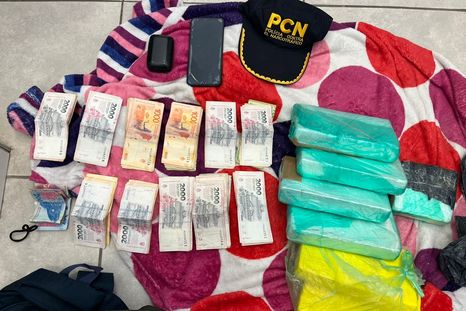 La sospechosa fue detenida en la terminal de omnibus de San Martín con varios kilos de estupefacientes. La sospechosa fue detenida en la terminal de omnibus de San Martín con varios kilos de estupefacientes.