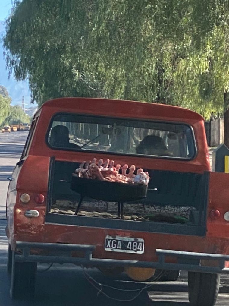 La foto con el llamativo método.