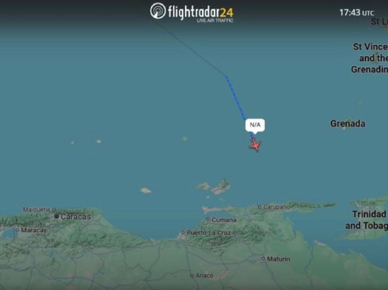 Tensión entre venezuela y estados unidos con aviones