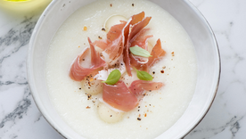 si el verano te deja sin ideas para cocinar ¡esta es la receta ideal! sopa fria de melon si el verano te deja sin ideas para cocinar ¡esta es la receta ideal! sopa fria de melon