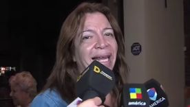 Qué dijo Lizy Tagliani sobre Canosa. Foto: Captura América Tv.