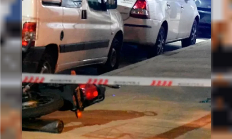 La escena del crimen Foto: NA