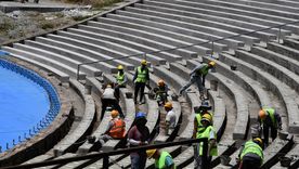 Comenzaron los trabajos en el Frank Romero Day. Foto: ALF PONCE MERCADO / MDZ