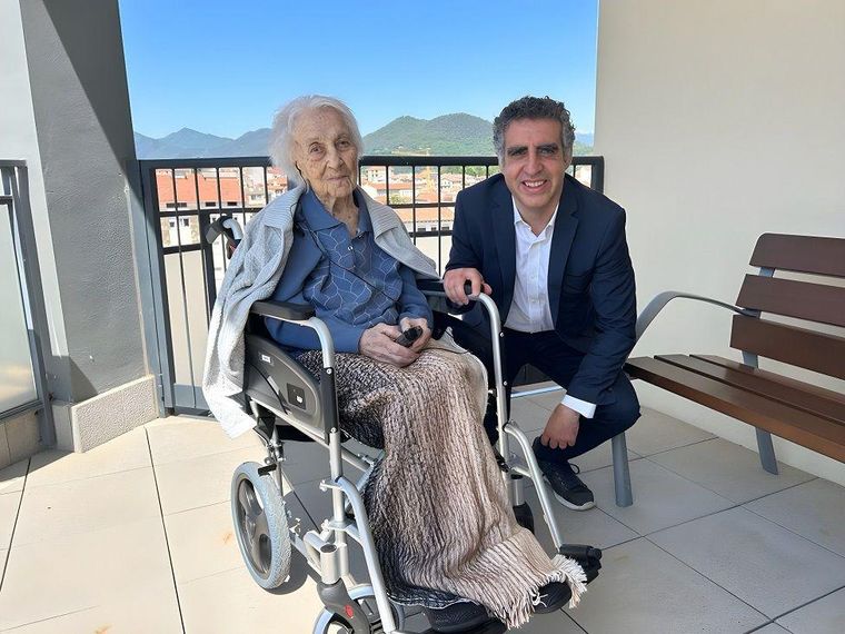 Cuando comenzó el estudio dirigido por el doctor Esteller, Branyas era una supercentenaria.