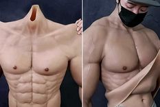 El traje de silicona. Foto: Smitizen