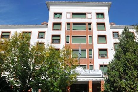 Hospital Interzonal General de Agudos Eva Perón, donde se constató el deceso de la víctima Foto: NA