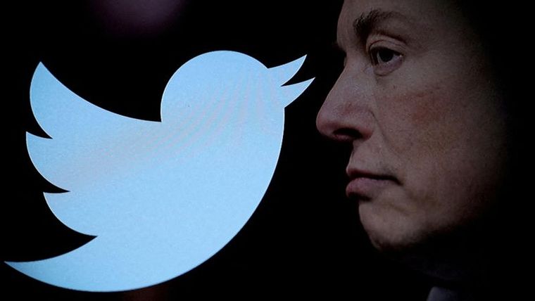 Elon Musk adquirió Twitter a fines de 2022. Foto: REUTERS