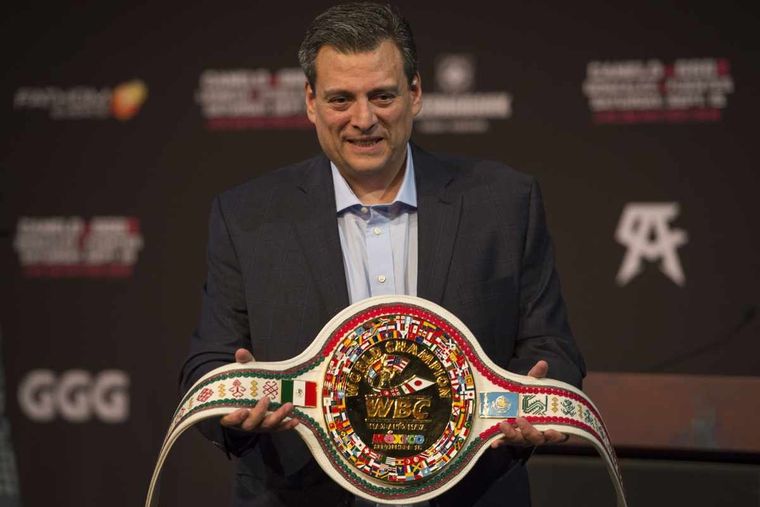 Mauricio Sulaimán, presidente del Consejo Mundial de Boxeo.