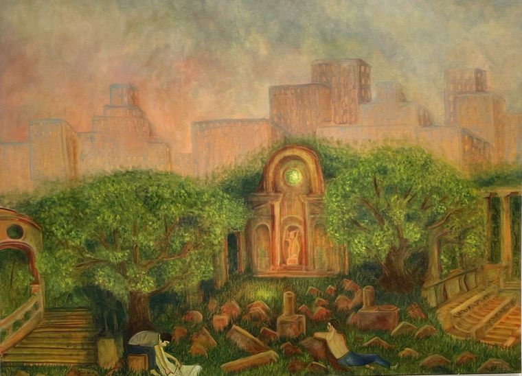 Santiago García Sáenz. El càlculo. Foto: Gentileza arteBA