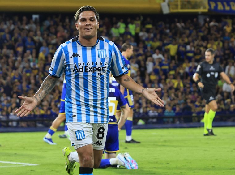 Juanfer anotó uno de los goles de la Academia. Foto: Foto Baires