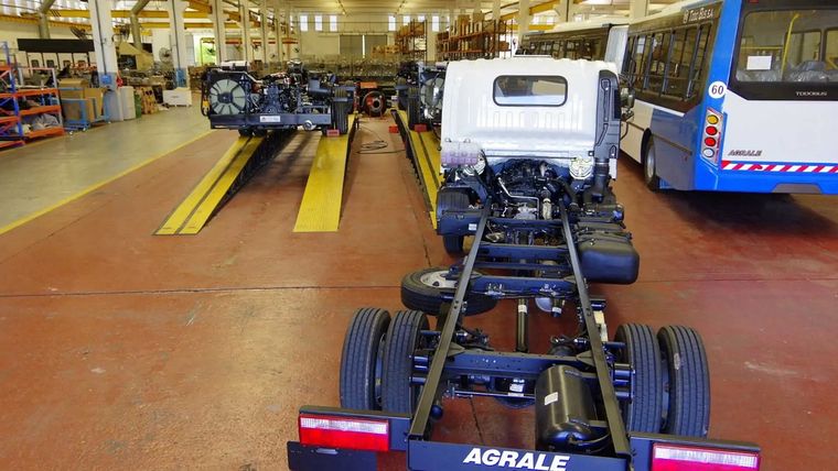 La empresa Agrale debió parar su producción.