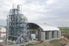 La instalaciones de Derivados Vínicos SA. Foto: Gentileza Ecocuyo