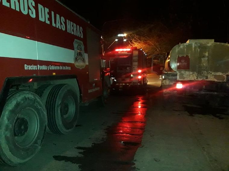 Un hombre sufrió quemaduras graves tras una explosión en su casa de Las Heras.