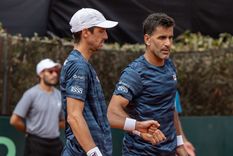 La dupla argentina tendrá un complicado desafío en París. Foto: @AATenis La dupla argentina tendrá un complicado desafío en París. Foto: @AATenis