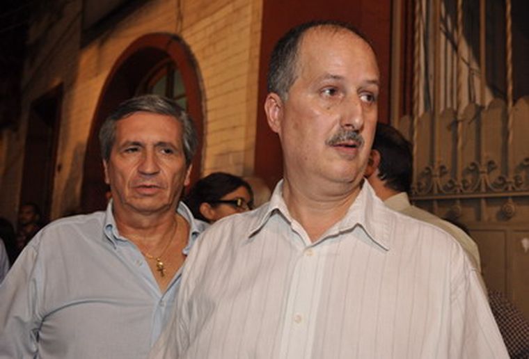 Godoy Lemos (adelante) perdió el auto y un celular. Foto: Nacho Gaffuri/ MDZ