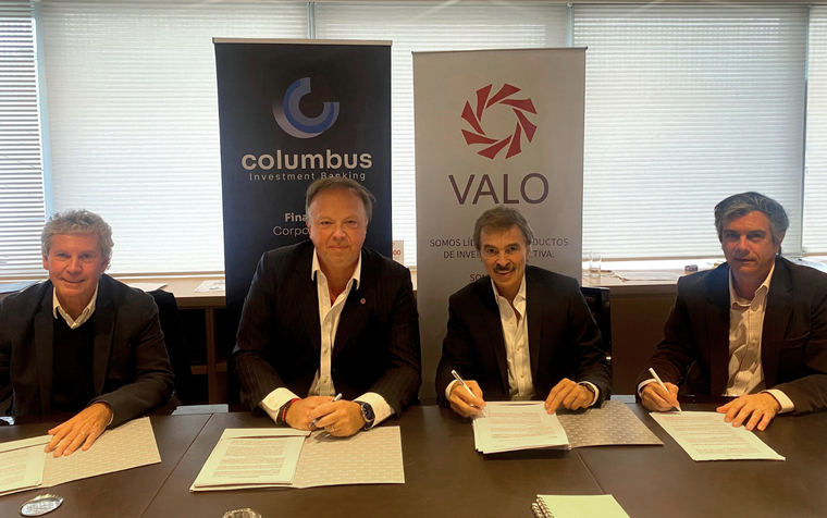 Alejandro Dillon, Juan Nápoli, Norberto Mathys y Raúl Lynch Foto: Valo