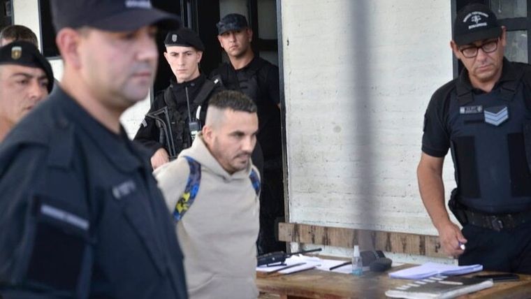 Tablado quedó en libertad este mediodía. Foto: Gustavo Gavotti para Infobae
