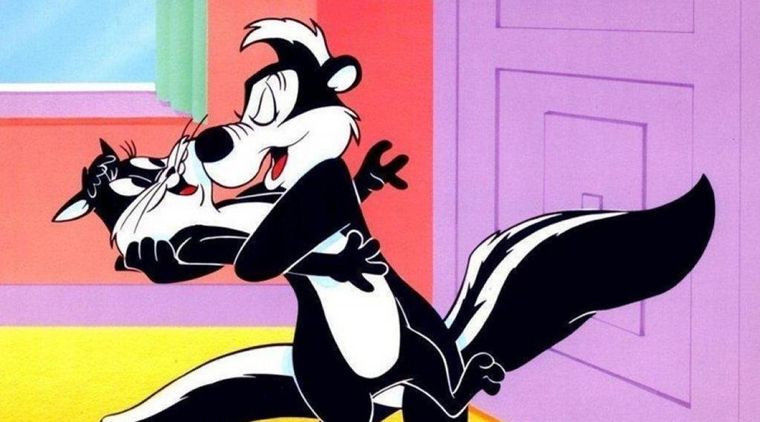 PEPE LE PEW El personaje está enamorado de Penelope Pussycat Foto: ARCHIVO