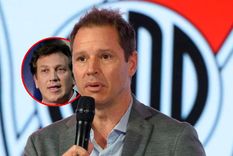 Brito se juntó con Domínguez por primera vez desde la eliminación de River en la Libertadores.