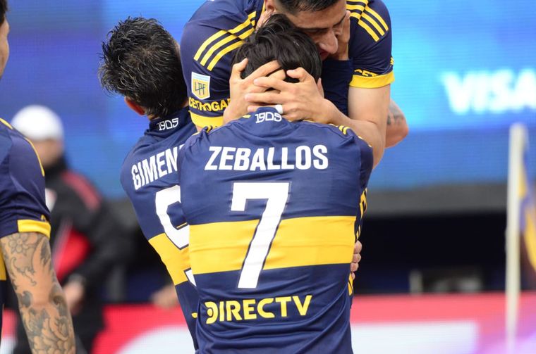 La emotiva frase del Chango Zeballos tras ser la figura del Superclásico. Foto:&nbsp;Juan Mateo Aberastain / MDZ