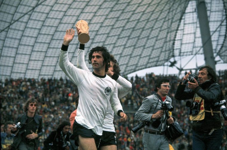Müller fue campeón del mundo en 1974. Foto: SportCenter