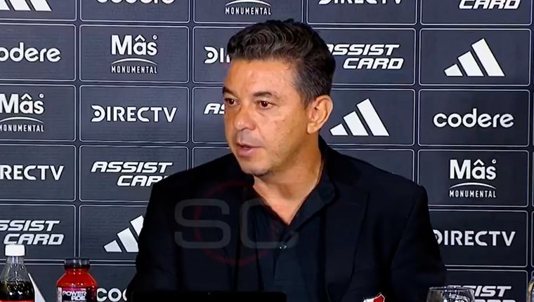 Tras el triunfo en Perú, Gallardo afirmó que River jugó muy bien en el primer tiempo e hizo un aviso sobre el futuro del equipo. Foto: Captura ESPN