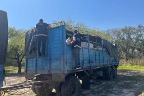 El descubrimiento del contrabando Foto: AFIP