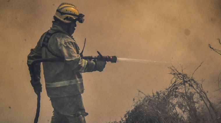 Trágico La mujer no pudo escapar de las llamas y falleció en el lugar. Imagen ilustrativa. Foto: Télam