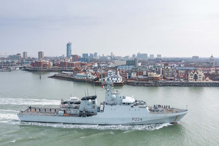 Este buque ha realizado múltiples misiones en el Mediterráneo, el Norte de África y ahora en Sudamérica Foto: Royal Navy