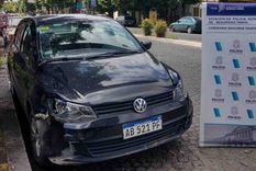 El auto quedó secuestrado Foto: Plan de Noticias