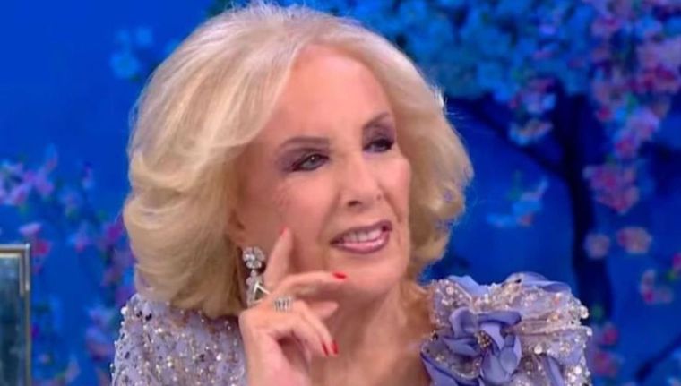 La diva fue al hueso. Foto: Captura de pantalla TV.